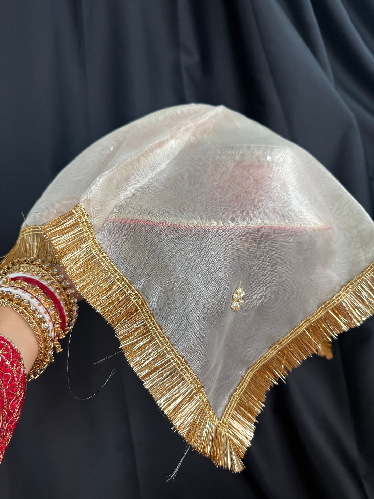 Royal Red Karwachauth Thali set