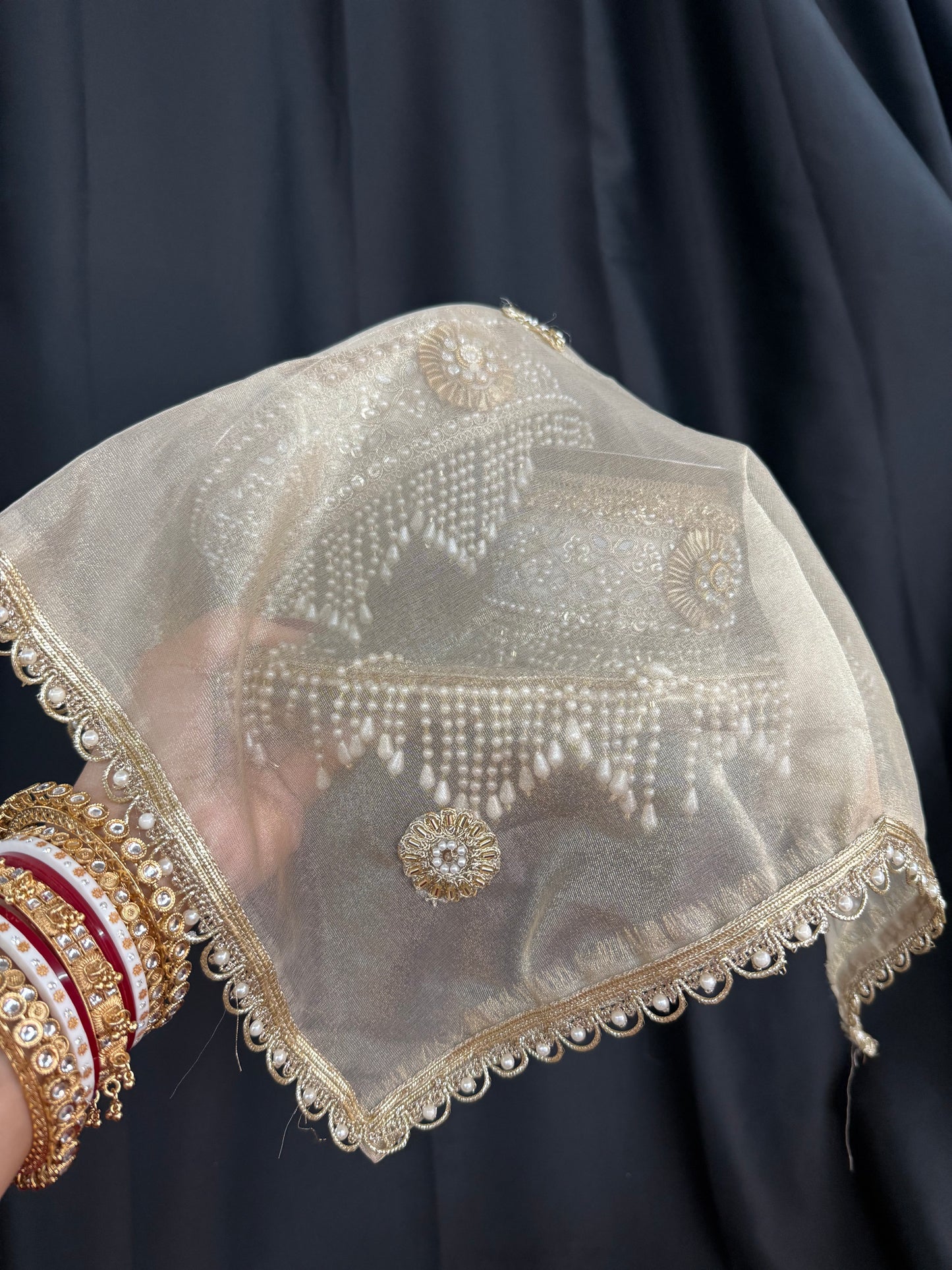 Royal Karwachauth Thali set- Ivory