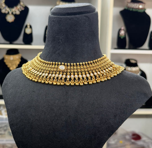 Seerat Gold Plated Jewelry Set