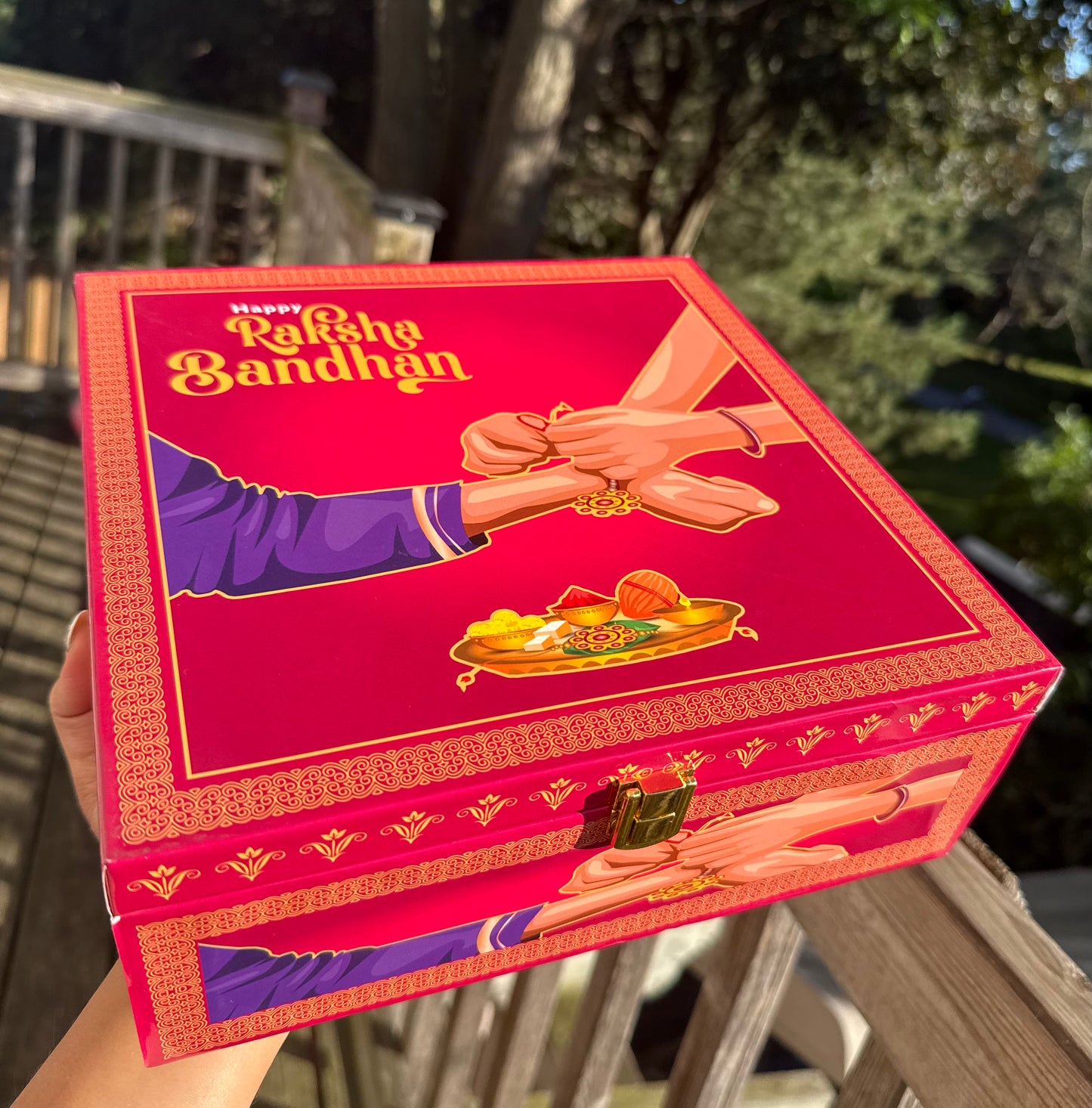 Raksha Bandhan Rakhi Hamper Box