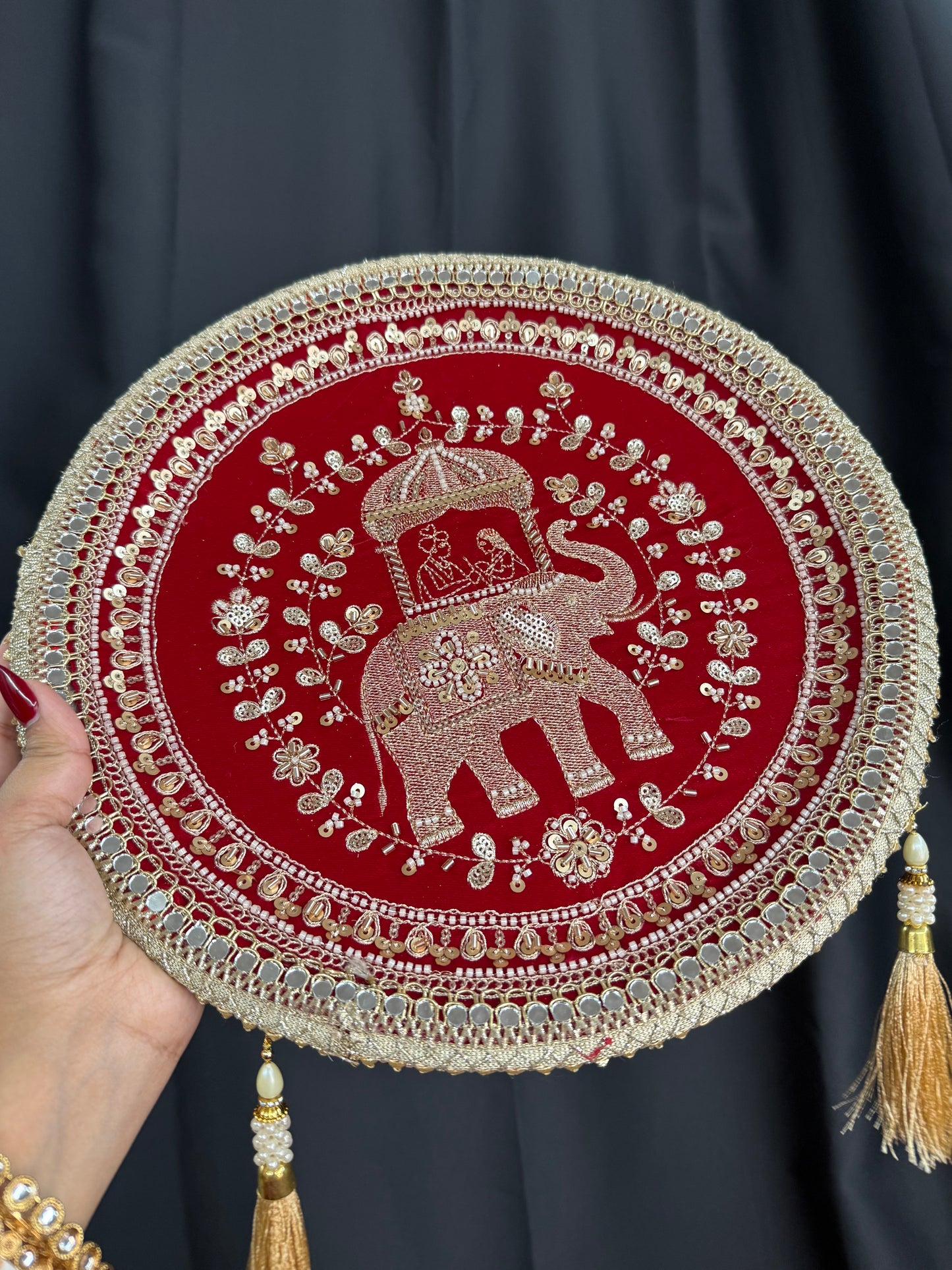 Royal Gajraj KarwaChauth Thali Set