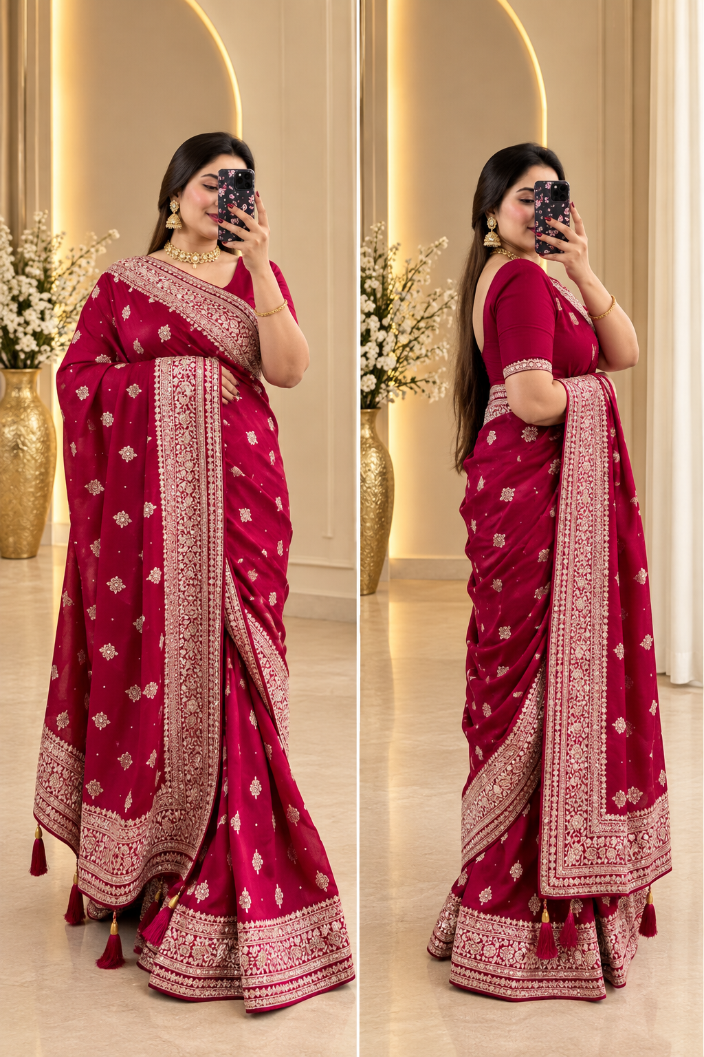Maya- Emerald Royal Saree