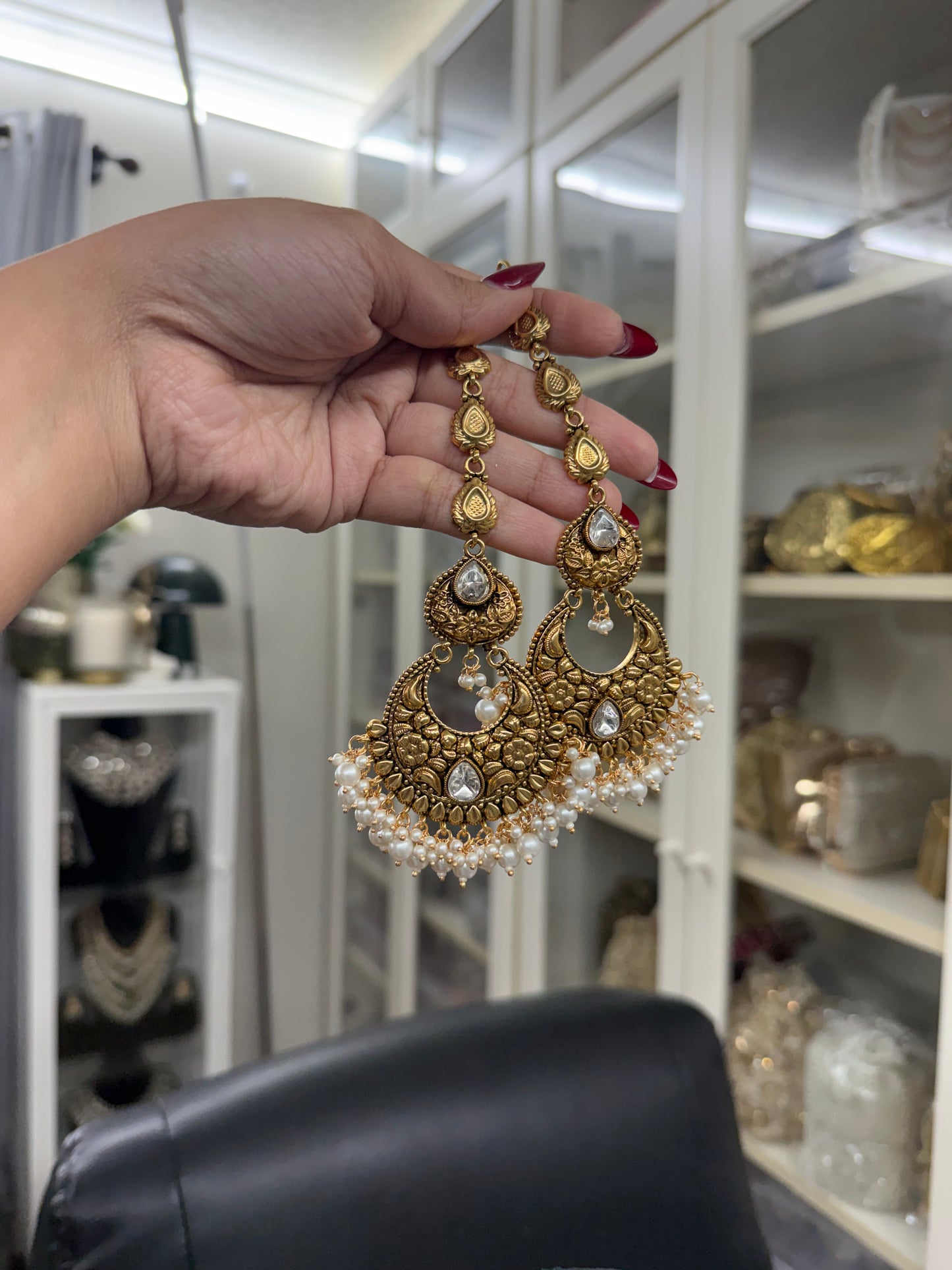 Sardari- Gold plated choker sets