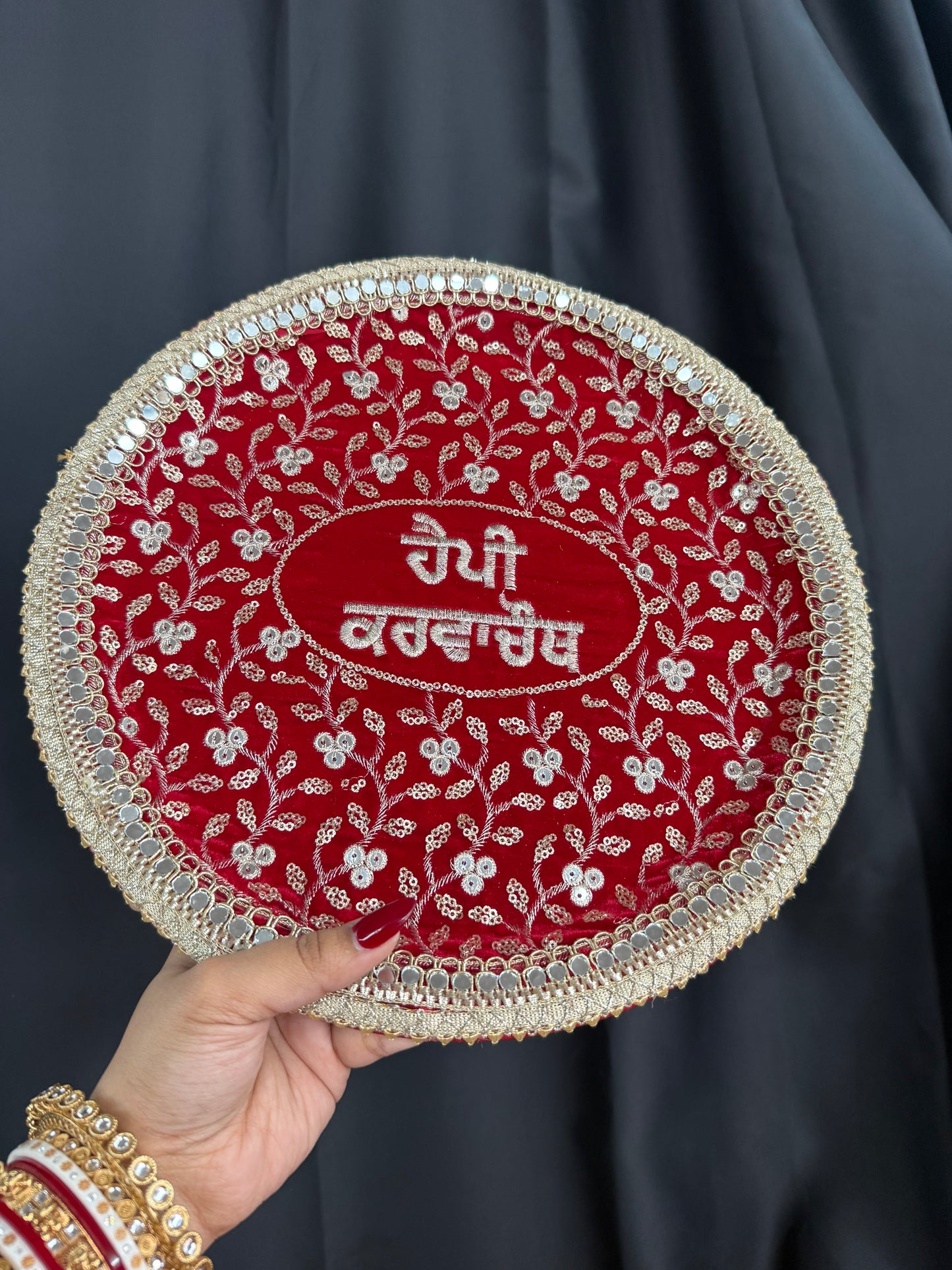 Happy Karwachauth Thali Set-Punjabi