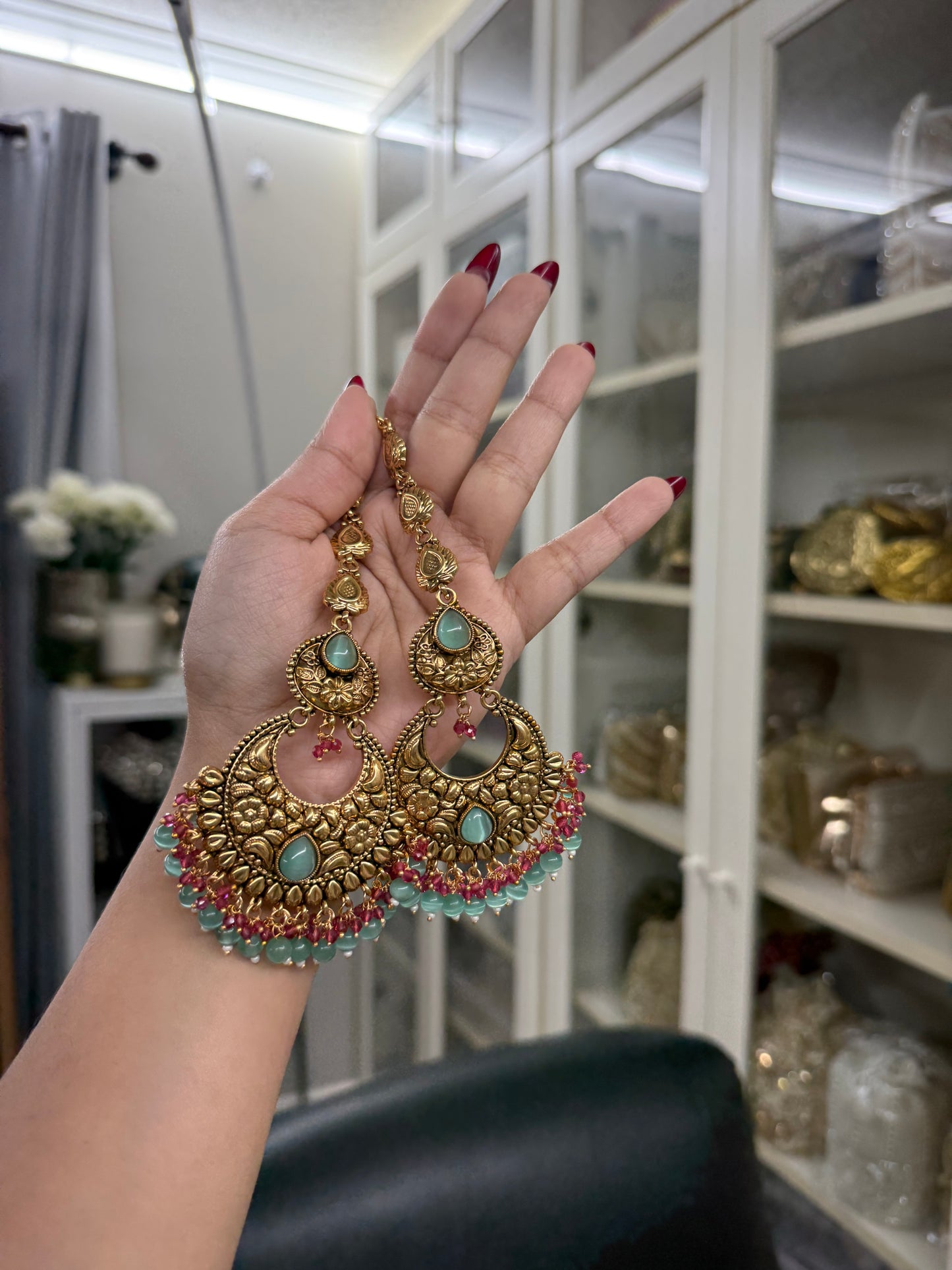 Sardari- Gold plated choker sets