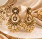 Arpan- Gold plated earrings