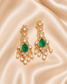 Aarzu Moissanite Earrings - Emerald