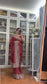 Adaa- Bridal Saree Mahroon