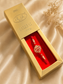 Crystal Rakhi with Gold Packaging