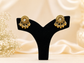 Aman Gold Plated Studs
