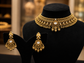 Asees Gold Plated Bridal Jewelry Set