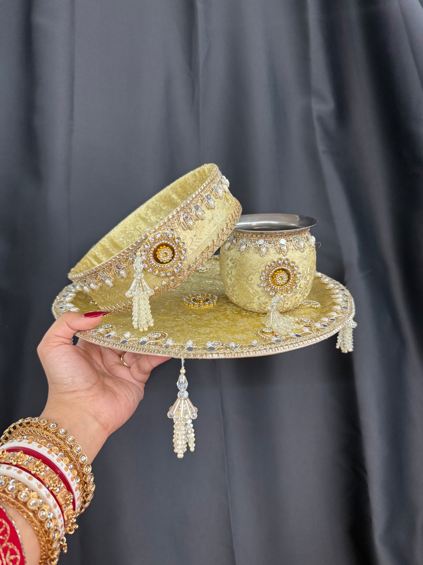 Royal Noor Karwachauth Thali Set