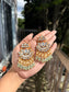 Noor Pachi Kundan Earrings - Mint