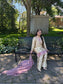 Mehr Premium Embroidered Silk Suit