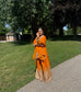 Sunehri Noor - Flared Palazzo Suit