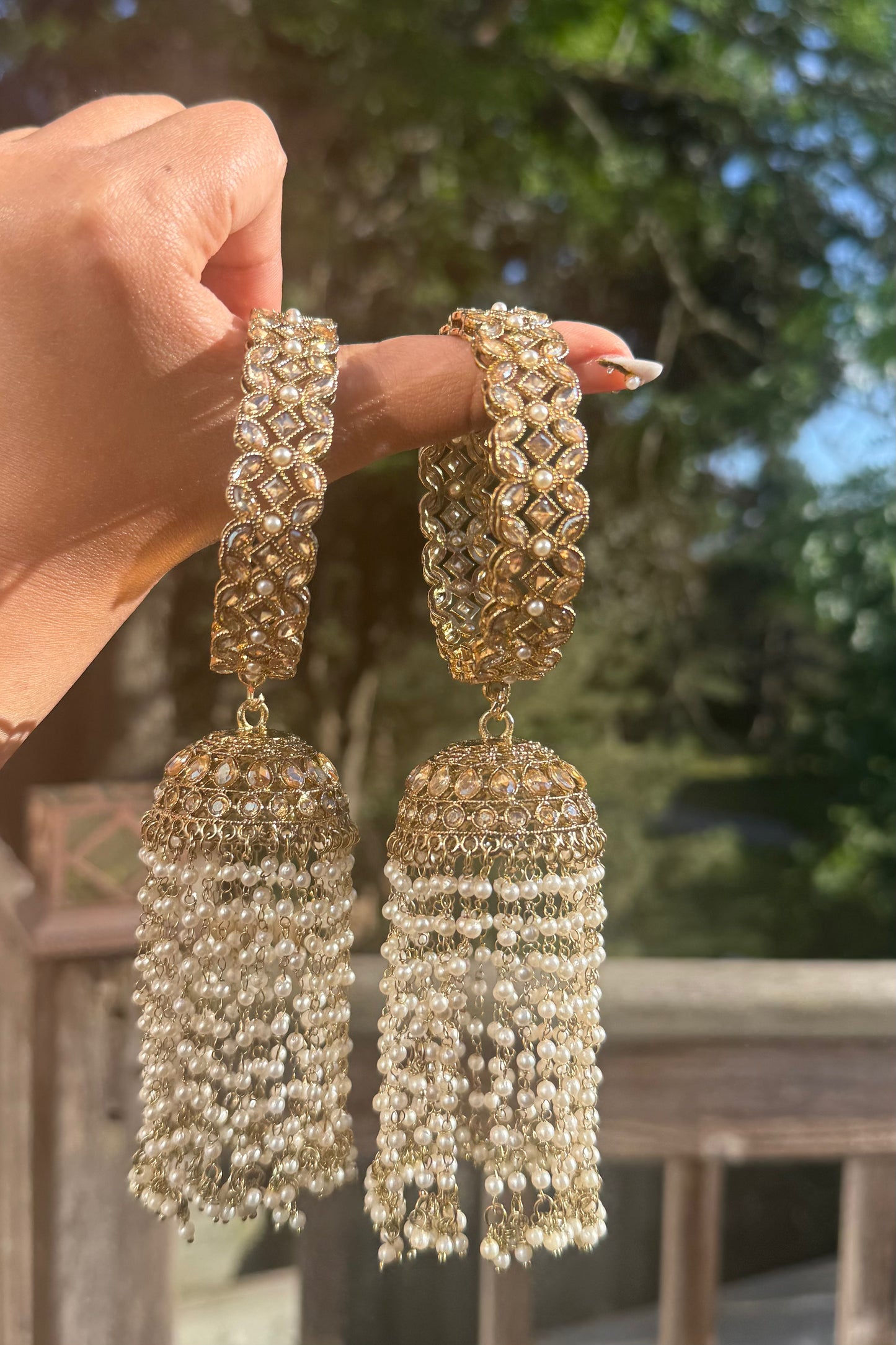 Polki Kaleera Bangles