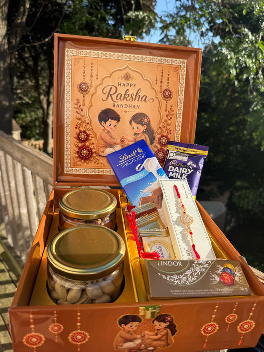 Ivory Bhai Bhen Rakhi Hamper