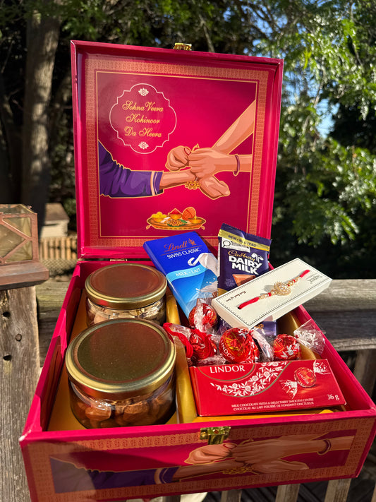 Raksha Bandhan Rakhi Hamper Box