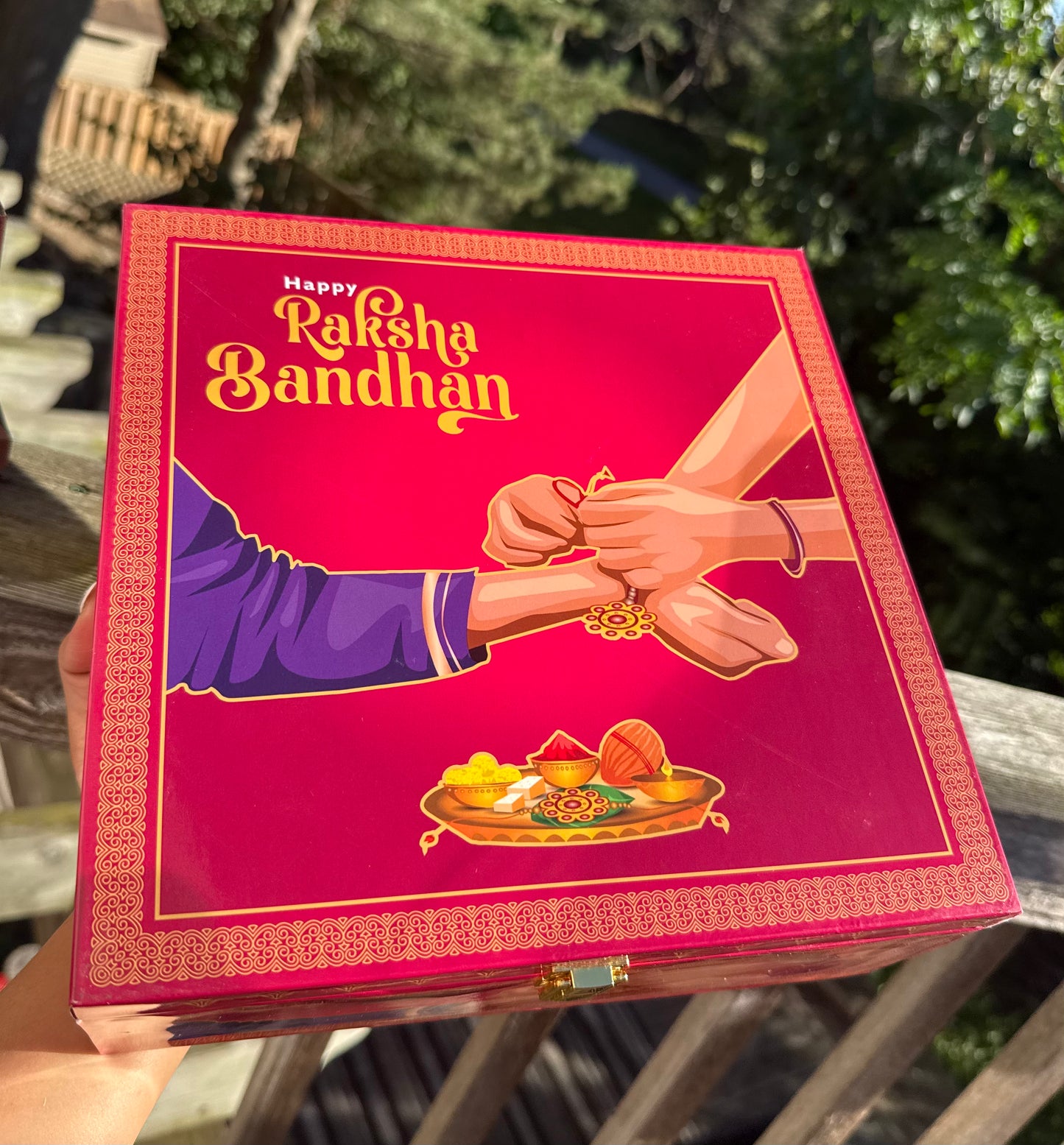 Raksha Bandhan Rakhi Hamper Box