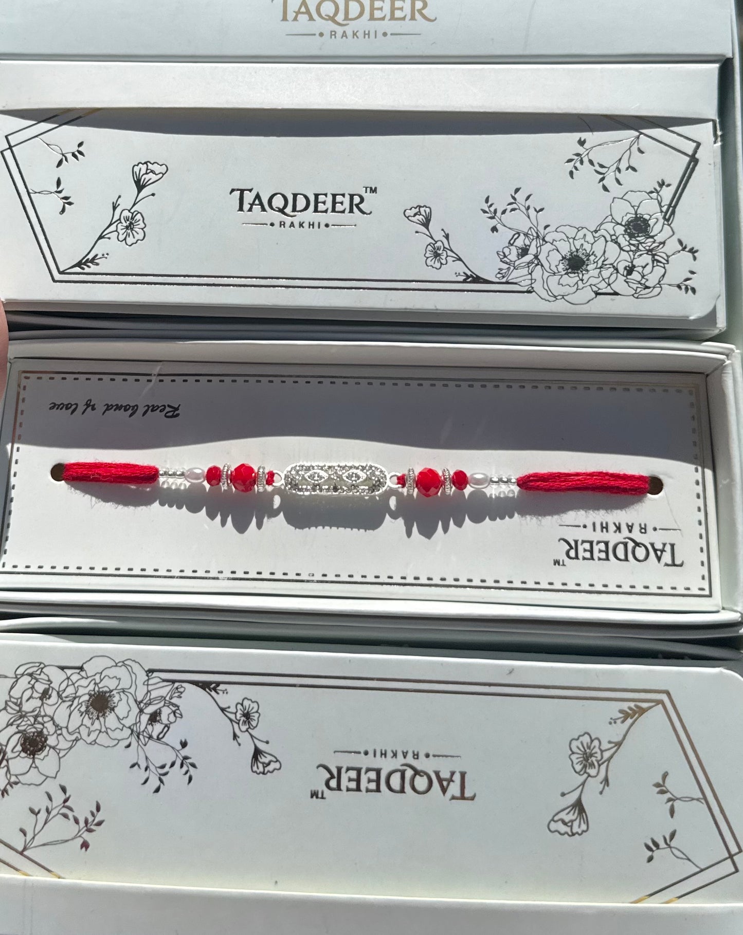Silver Rakhi