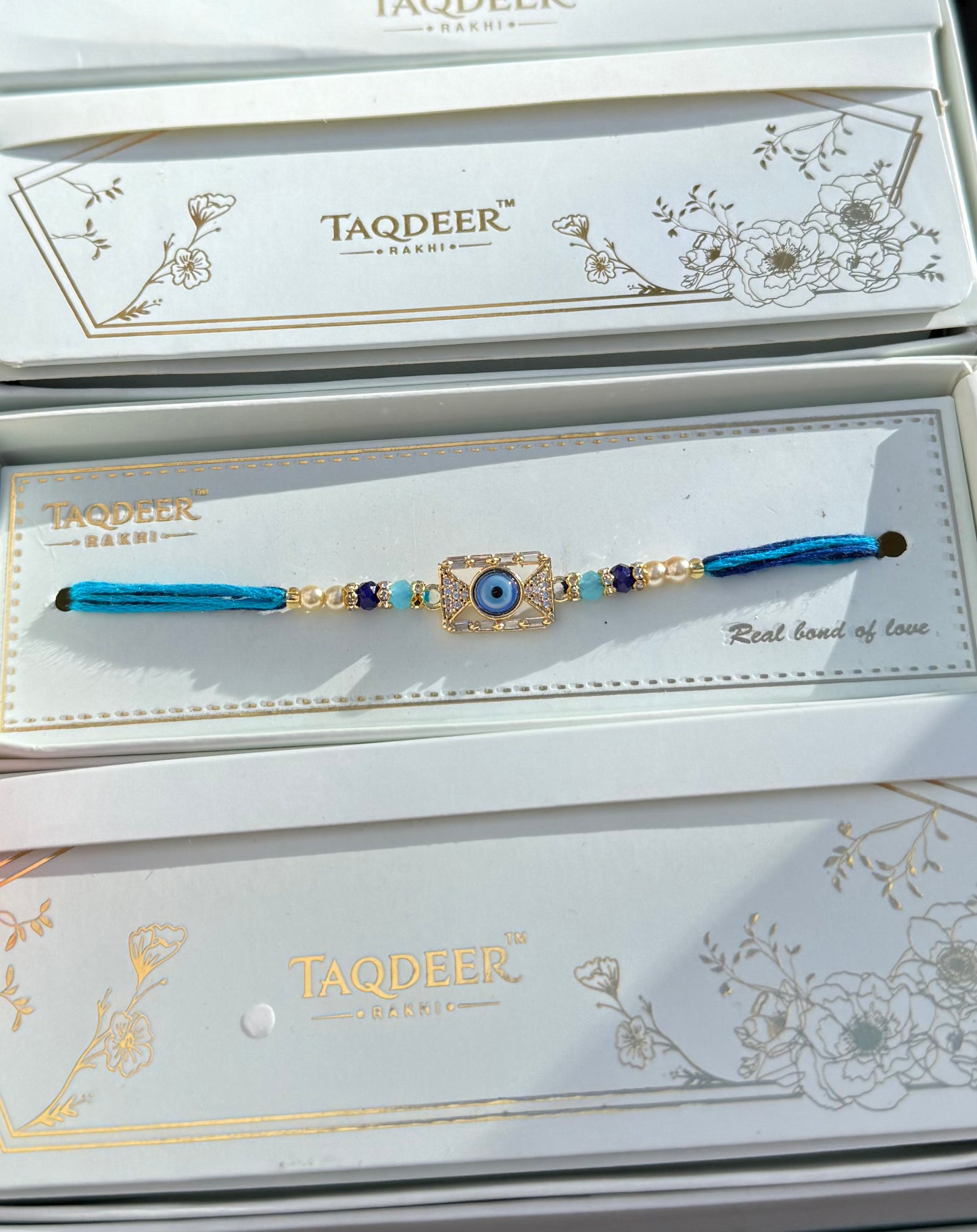 Evil Eye Rakhi – Rectangular