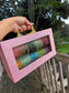 2 Roll Rose Glass Bangles Box