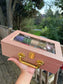 2 Roll Rose Glass Bangles Box
