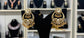 Arpan Gold Plated White Earrings